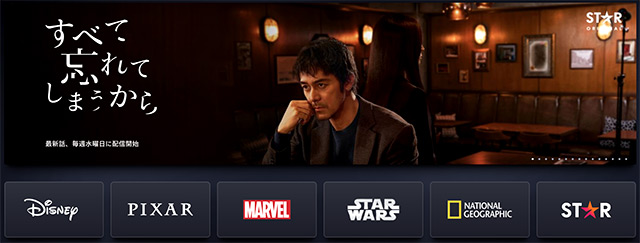 【Disney+】主な6つのコンテンツ